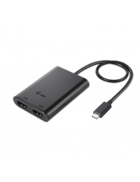 i-tec C31DUAL4KHDMI USB-C zu Dual HDMI Port Videoadapter 4K 