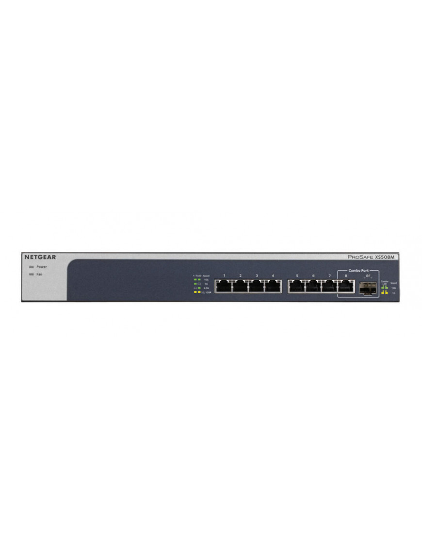 Netgear XS508M 8-Port 10Gigabit Multi-Gigabit Unmanaged Swit