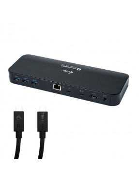 i-tec Thunderbolt 3 Travel Dock Dual 4K Display + PD 60W
