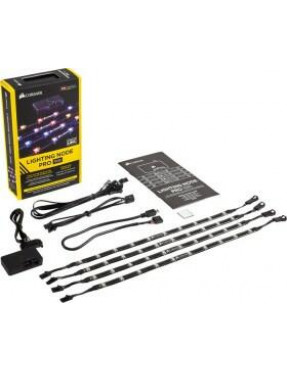 Corsair Lighting Node PRO LED Leuchtleiste RGB, 4 Stück mit 