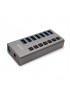 i-tec USB 3.0 Charging HUB 7 port + Power Adapter 36 W