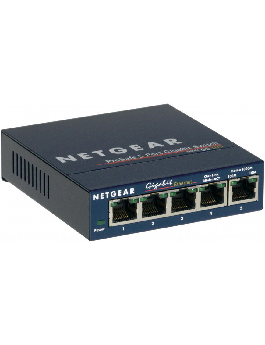 Netgear GS105GE 5 Port Gigabit Switch