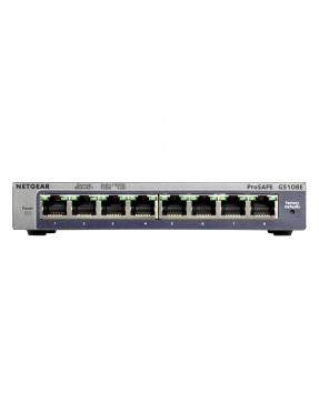 Netgear GS108E-300PES ProSafe Plus 8x Gigabit Switch web man