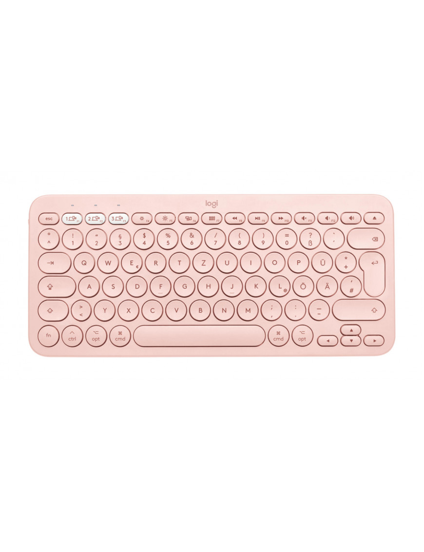 Logitech K380 für Mac Kabellose Tastatur Rose