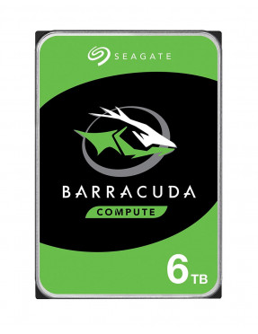 Seagate BarraCuda HDD ST6000DM003 - 6TB 256 MB 3,5 Zoll SATA