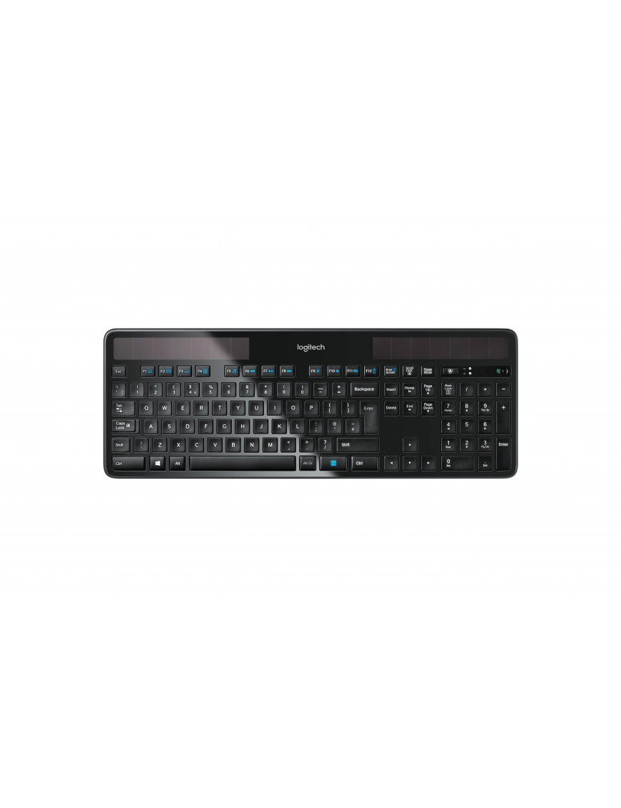 Logitech K750 Solar Kabellose Tastatur Schwarz