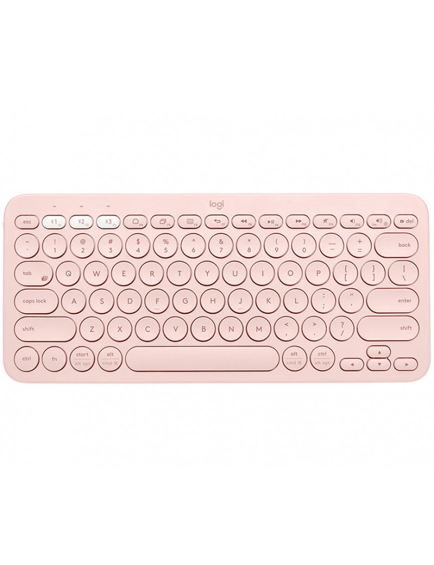 Logitech K380 Kabellose Tastatur Rosa