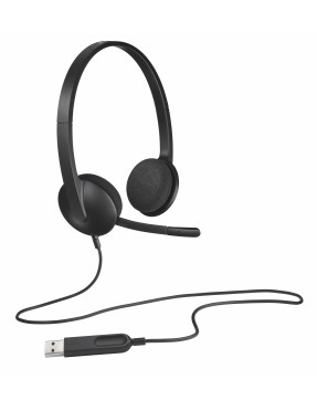 Logitech H340 Kabelgebundenes Beidseitiges Headset Stereo US