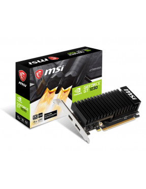 MSI GeForce GT 1030 2GHD4 LP OC 2GB GDDR4 Grafikkarte DP/HDM