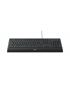 Logitech K280e Kabelgebundene Tastatur US Layout Schwarz