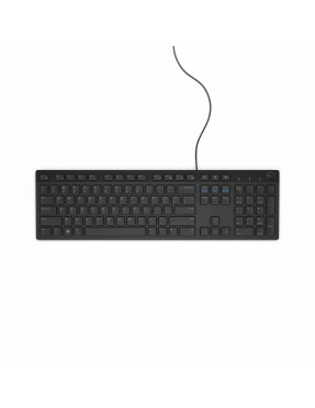 DELL KB216 Multimedia-Tastatur Deutsch Schwarz (580-ADHE)