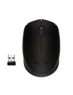 Logitech M330 Silent Plus Kabellose Maus Schwarz