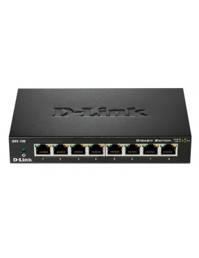 D-Link DGS-108 8-Port Desktop Gigabit Switch