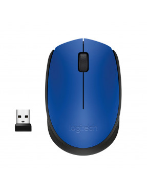 Logitech M330 Silent Plus Kabellose Maus Blau