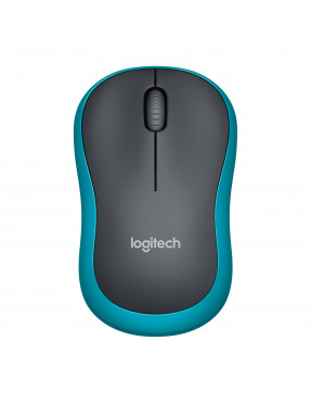 Logitech M185 Kabellose Maus Blau