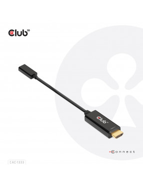 Club3D Club 3D HDMI auf USB Typ-C 4K60Hz aktiver Adapter St.