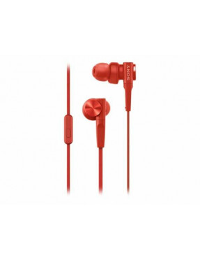 SONY Sony MDR-XB55APR In Ear Kopfhörer Extra Bass Rot