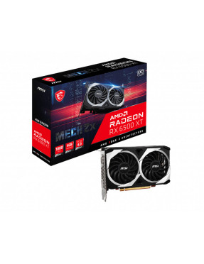 MSI AMD Radeon RX 6500 XT Mech 2X 4G OC 4GB GDDR6 Gaming Gra