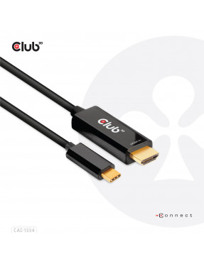 Club3D Club 3D HDMI auf USB-Typ-C 4K60Hz aktives Kabel St./S