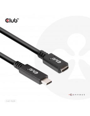 Club3D Club 3D USB-Typ-C Gen1 Verlängerungskabel 5Gbps 60W(2