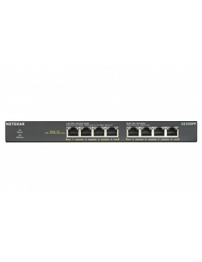 NETGEAR Netgear GS308PP 8-Port Gigabit PoE+ Switch (4x PoE)