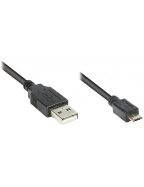 Good Connections USB2.0 Kabel St. A an St. Micro B, schwarz,