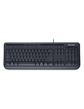 Microsoft Wired Keyboard 600 Englisches Tastaturlayout Schwa