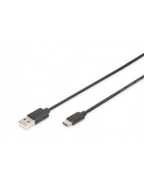 Digitus DIGITUS USB Type-C Verbindungskabel, Type-C - A St/S