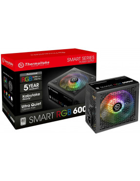 Thermaltake Smart RGB 600W Netzteil 80+ (120mm Lüfter)