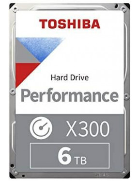 Toshiba X300 Performance HDELX11ZPA51F 6TB 256MB 7.200rpm SA