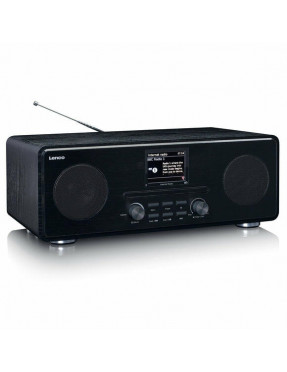 Lenco DIR-260BK Internetradio WLAN mit DAB+, Bluetooth & CD;