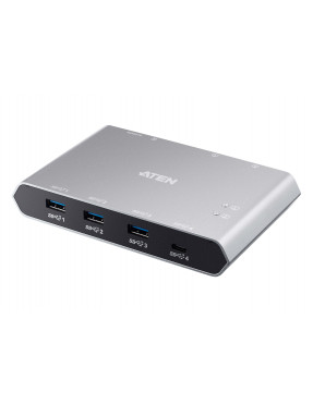 ATEN Aten US3342 2 x 4-Port USB 3.0 Sharing Switch Power Pas