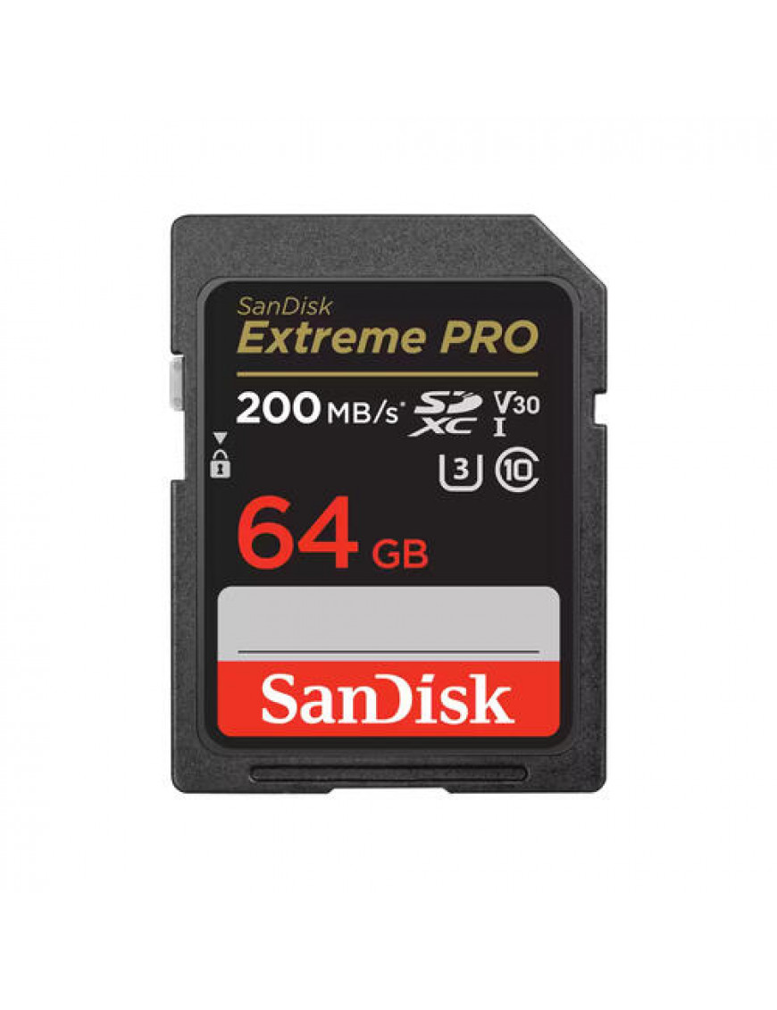 SanDisk Extreme Pro 64 GB SDXC Speicherkarte (2022) bis 200 