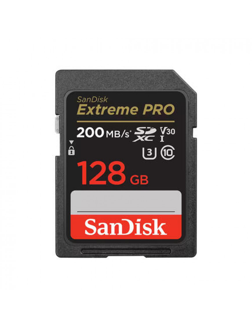 SanDisk Extreme Pro 128 GB SDXC Speicherkarte (2022) bis 200