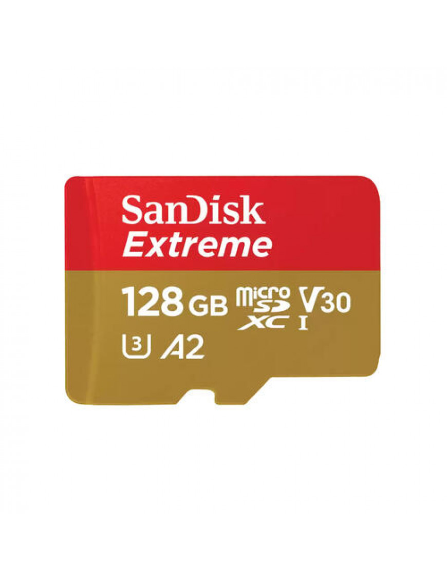 SanDisk Extreme 128 GB microSDXC Speicherkarte Kit (2022) bi