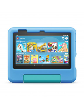 Amazon Fire 7 Kids Tablet (2022) WiFi 16 GB mit blauer Hülle