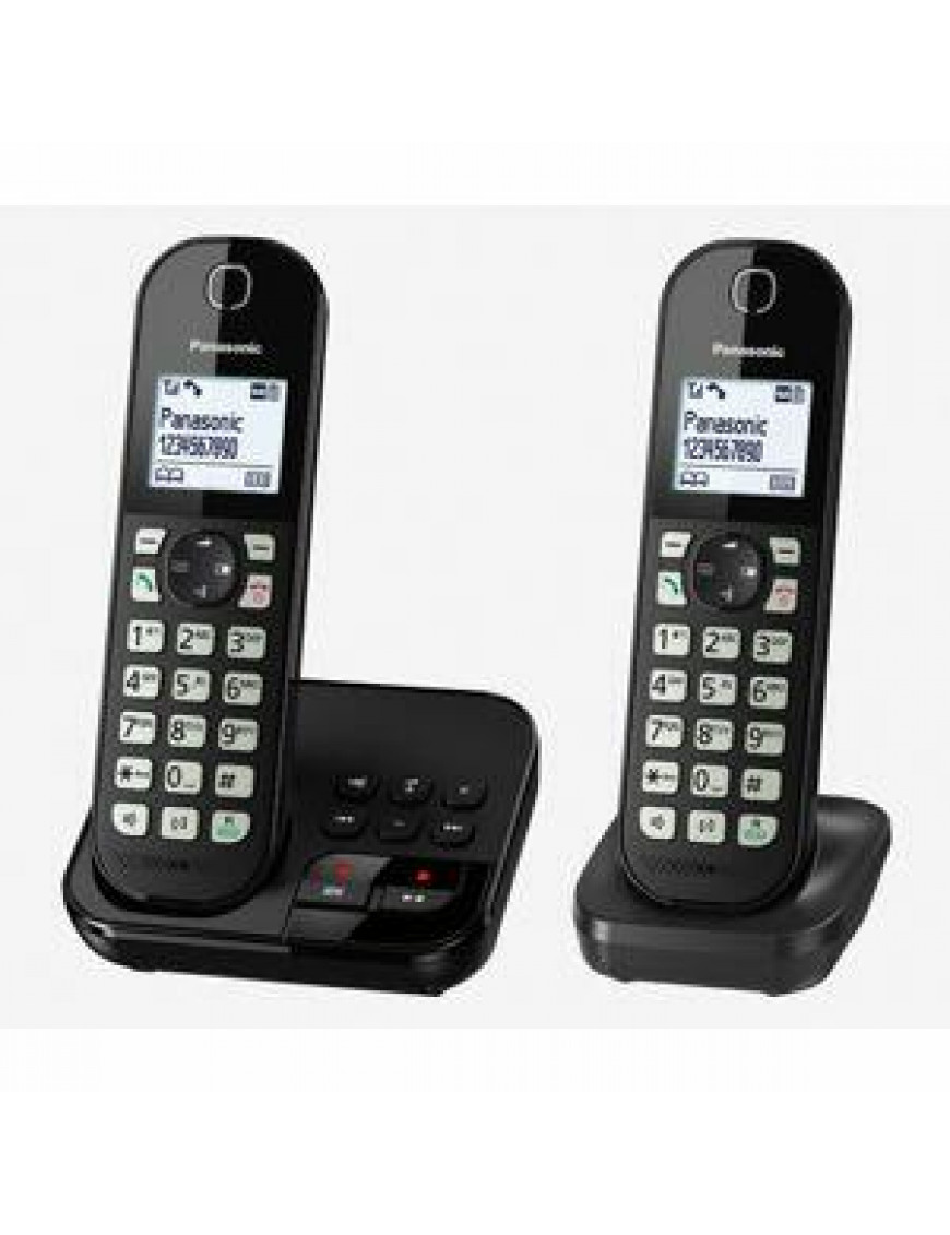 Panasonic KX-TGH722G schnurloses DECT Festnetztelefon AB, 2x