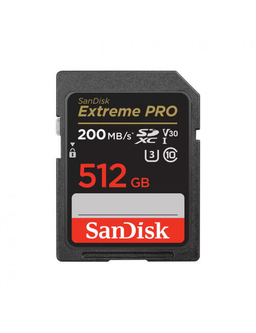 SanDisk Extreme Pro 512 GB SDXC UHS-I-Speicherkarte (2022) b