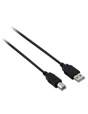V7 Videoseven USB2.0 A TO B CABLE 3M BLACK