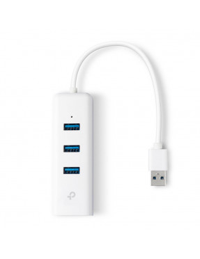 TP-Link TP-LINK UE330 Gigabit Ethernet + 3-Port USB HUB USB3