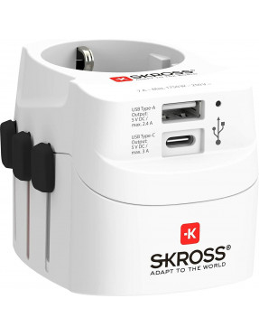 SKROSS Pro Light USB (AC) USB-C Reiseadapter 1302462