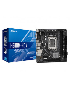 ASRock H610M-HDV mATX Mainboard Sockel 1700 /M.2/HDMI/DP/VGA