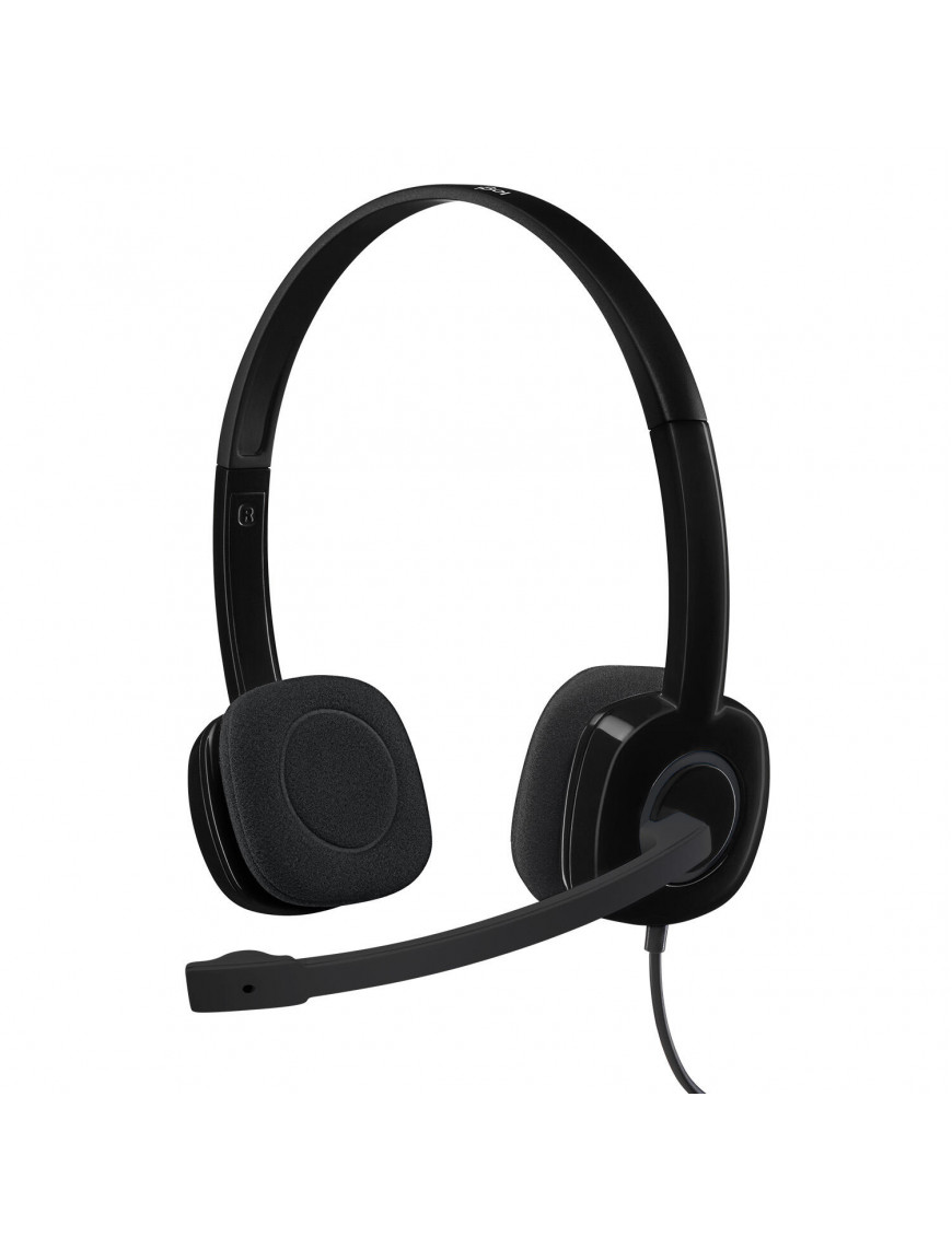 Logitech H151 Kabelgebundenes Beidseitiges Headset Stereo 3,