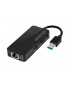 Club3D Club 3D USB 3.2 Gen1 Typ A 3-Port Hub mit Gigabit Eth
