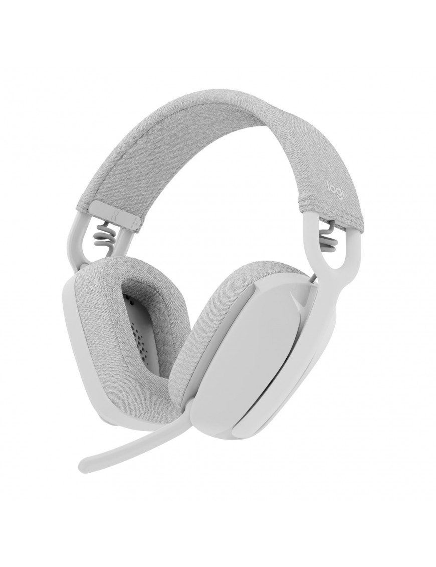 Logitech Zone Vibe 100 Kabelloses Headset Off White