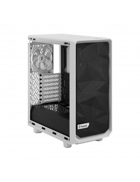 Fractal Design Meshify 2 Compact Lite White TG Clear Gaming 