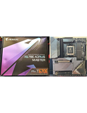 Gigabyte GIGABYTE X670E AORUS MASTER EATX Mainboard Sockel A