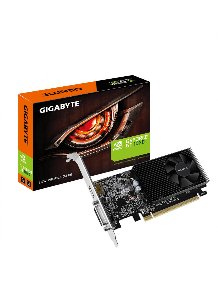 Gigabyte GeForce GT 1030 2GB DDR4 Grafikkarte DVI/HDMI Low P