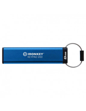 Kingston 8 GB IronKey Keypad 200 Verschlüsselter USB-Stick M