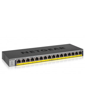 NETGEAR Netgear GS116LP ProSafe 16-Port Gigabit Switch PoE+ 